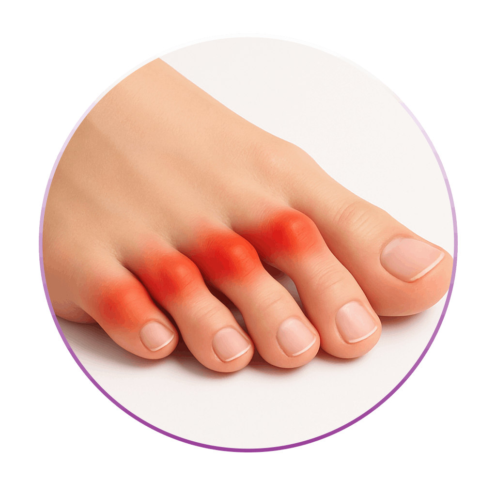 انگشتان چکشی