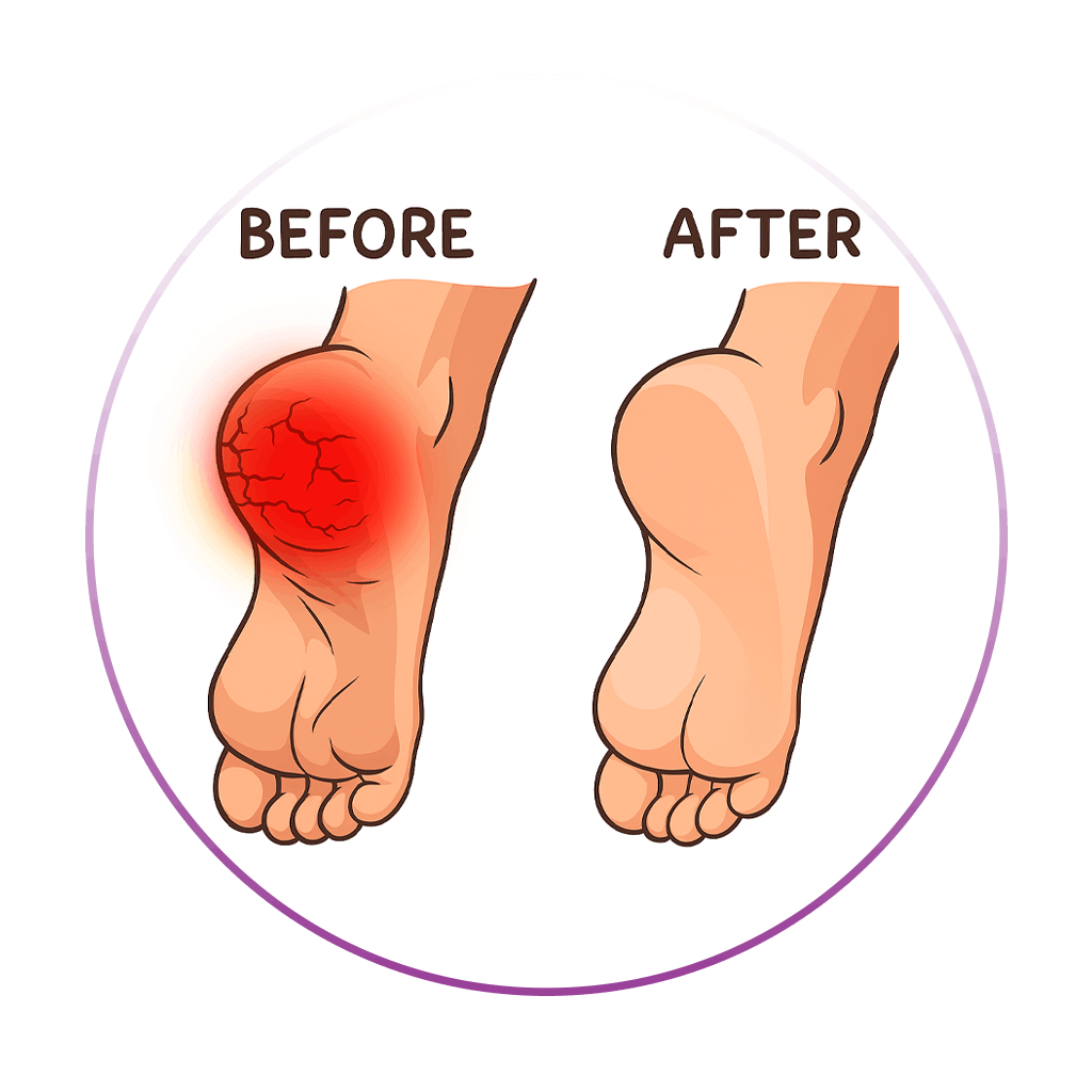 خار پاشنه و ترک پا